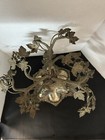 Vtg Victorian Silver Epergne Grapevine Electroplate Centerpiece-auctioned  1100