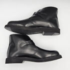     new Bates Lites Men s Black Buckle Leather Chukkas E00083 Size 9 5 2e  ee 