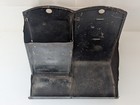 Antique Tin Advertising Wall Match Safe Holder - Winklers For Boots And Shoes