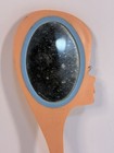 Vintage 70s Dawn Doll Plastic Cameo Handheld Hand Mirror Durham Industries 7x3 