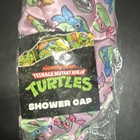 Nickelodeon Tmnt Reusable Shower Cap W  Elastic Band  Purple green blue orange