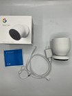 Google Nest Security Indoor Outdoor Camera G3al9  snow  W  Box - Open Box Tested