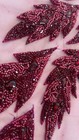 Seed Beads In Maroon Color Glossy Finish   Glass Material Size Approx 2mm