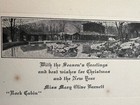 Vintage 1910   s Christmas Card Markleton Sanitarium Pennsylvania