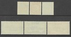 Pakistan 1948 Official 3a   5a Values Plus Odd Other Value  Sg O17 o20  O23  O25