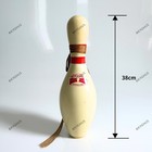 Vintage Full Size Bowling Pin Autographed By Japanese Legend Kayoko Suda