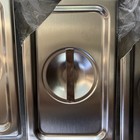 6 Vollrath 60059 Lids  Quarter Size Cover  Modified Slotted 6 In  X 10 In 