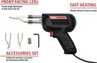 Weller 260-watt 200w Professional Soldering Gun Kit With Three Tips And Solder