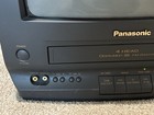 Panasonic Pv-m1368 With Oem Remote   Working Vcr  And Built In Fm Radio Tuner