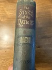 1890 The Jews Under Roman Rule Morrison Story Nations Map Deco Cloth