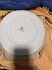 Johnson Bros Old Britain Castles Red white Earthenware Round Plate  4 
