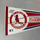 Vintage St  Louis Cardinals Pennant Champions Mlb Baseball World Series 1987