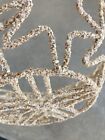 Beautiful Seashell Covered Decorative Bowl Sand Dollar Beach House 