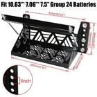 Universal Battery Box Mount Tray Holder Bracket Kit For Car Trailer Boat Truck