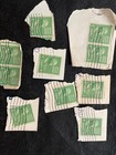 Lot Of 10 George Washington Hinged 1c Stamp Usa Postage Rare East Facing