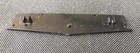 Vintage Craftsman Underlined V Plastic Tool Box Emblem With Clips To Secure It