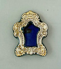 Vintage Baroque Italian Sterling Silver Repousse Picture  Photo Frame 335 Fi