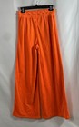 Adidas X Jeremy Scott Women s Signal Orange Velour Wide Leg Js Track Pant S Nwt