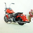 Collectible Metal Motorcycle Model Motorbike Sculpture Home Bar Decor Boys Gift