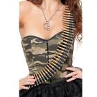 Bullet Sash Bandolier Costume Prop Military Army Soldier Plastic Unisex 992300