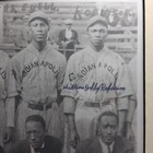 Vintage Indianapolis Abcs Team Photo - Autographed  bobby  Robinson