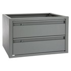 Holman Kargo Master Steel 2 Drawer Cabinet For Van Shelving Unit 20 w X 12 h