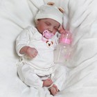Realistic Reborn Baby Dolls Vinyl Silicone Lovely Newborn Girl Real Baby Doll