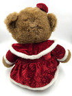 Dan Dee Collectors Choice Christmas Bear 20  Plush Brown Snowflake Teddy 2005