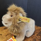 Vintage Steiff Leo The Lion 1460 13 With Original Tags Button Ear Plush Toy