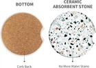Britimes Car Coasters For Drinks Absorbent  2 Pack Cup Holders  2 56  Ceramic St