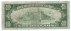 1929  10 National Banknote   The Bay State National Bank Of Lawrence  Mass 