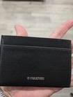 Swarovski Black Rhinestone Stripe Women   s Credit Card Wallet Card Holder