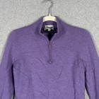 Fairway Greene Italian Merino Wool 1 2 Zip Sweater Small Golf Lined Old Money