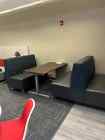 Restaurant Booth Seating  Deep Navy  Gently Used