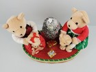 Vtg Avon A Beary Merry Holiday Celebration Light Musical Singing Animated Bears