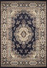 Persien Navy Blue Area Rug 8 X 11 Oriental Carpet 69 - Actual 7  8  X 10  8 