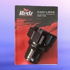 Redz Cam-lock Spyder Tabs No Holes Gloss Black Clamping Paintball Feedneck