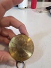 Vintage Custom Service 1989 Pocket Compass With Date Engraved Backwards 