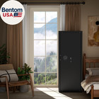 12-15 Gun Safe For Rifles   4 Pistols  Digital Keypad Home Safe  Storage Shelves