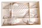 Barry Baking Chocolate Mold White Plastic Fish-shaped Tool For Confectionery