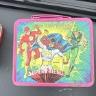Dukes Of Hazzard   Super Friends Metal Tin Lunchboxes Lot Of 2