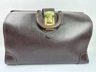 Vintage Ford Motor Co Leather Doctors Bag