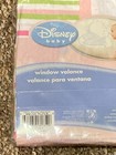 Disney Baby Sweet Pooh Decorative Baby Nursery Window Valance--girl pink ladybug