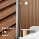 Art3d Slat Wall Panels  96 X 6 Inch Wpc Soundproof 3d Wall Paneling 8-pack