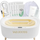 Paraffin Wax Warmer Machine For Hands   Feet  8 Pack Refill Kit  Spa Treatment