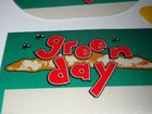 Green Day 3 Backstage 1994 Ticket Passes Tour Pass Dookie Billie Joe Armstrong