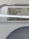 2017 Canada  25 Silver Football Proof 1st Day Ngc Gem Proof Joe Theismann Signed