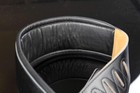Iconic Leathers Perfectbass 3 75  Wide Black Leather Double Padded Strap Il-b5