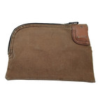 Vintage Northern Central Bank C2248m Canvas Zippered Deposit Bag With Argo Lock
