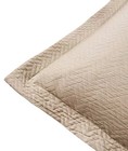 Ralph Lauren Kaia Euro Shams 20x36 Chevron Natural Beige Set Of 2 New